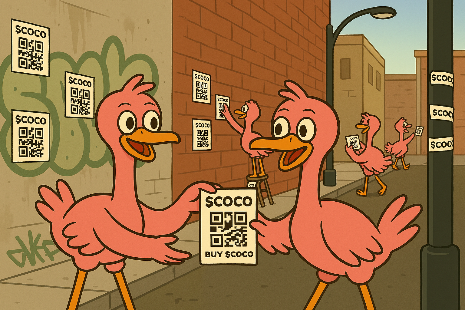 COCO QR Sticker